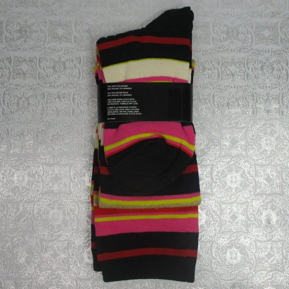 TAHARI Colorful Over The Knee Socks NWT Size 9-11 - Picture 6 of 8